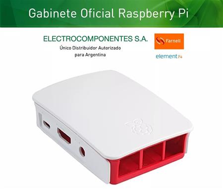 Raspberry Gabinete Original Blanco